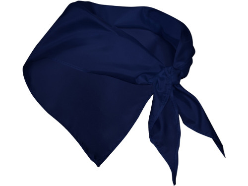 Шейный платок FESTERO треугольной формы, темно-синий