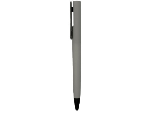 Ручка пластиковая шариковая C1 софт-тач, серый