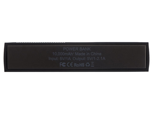Портативное зарядное устройство Edge Black, 10000 mAh