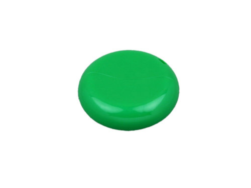 Флешка промо круглой формы, 16 Гб, зеленый