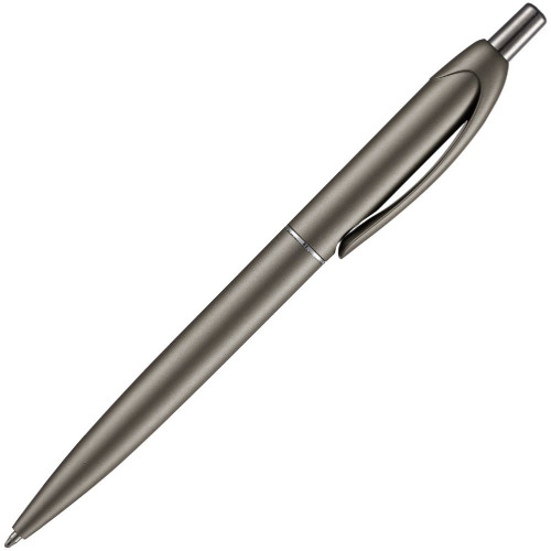 Ручка шариковая Bright Spark, серый металлик