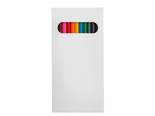 Набор из 12 цветных карандашей Hakuna Matata, белый