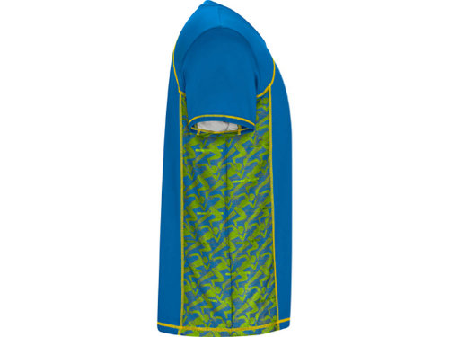Спортивная футболка Sochi мужская, принтованый королевский синий