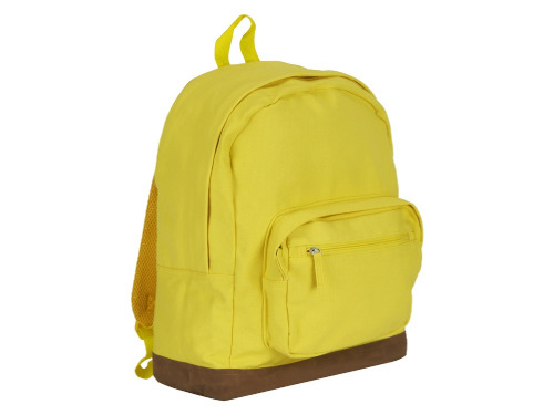 Рюкзак Shammy с эко-замшей для ноутбука 15, желтый