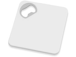 Подставка для кружки с открывалкой Liso, черный/белый