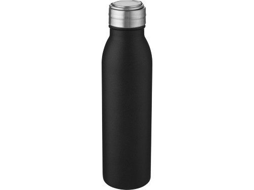 Бутылка для воды Harper из нержавеющей стали, с металлической петлей, 700 мл - Черный