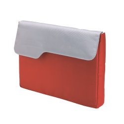 Чехол для ноутбука 12 дюймов "Forum", красный с серым