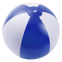 Надувной пляжный мяч Jumper, синий с белым, уценка