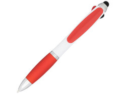 Шариковая ручка Nash 4 в 1, белый/красный