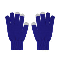 Перчатки мужские для работы с сенсорными экранами, синий